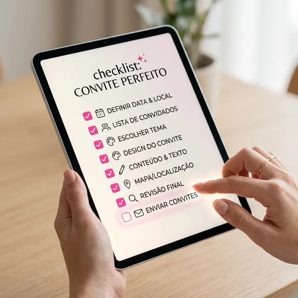 Checklist do Convite Perfeito